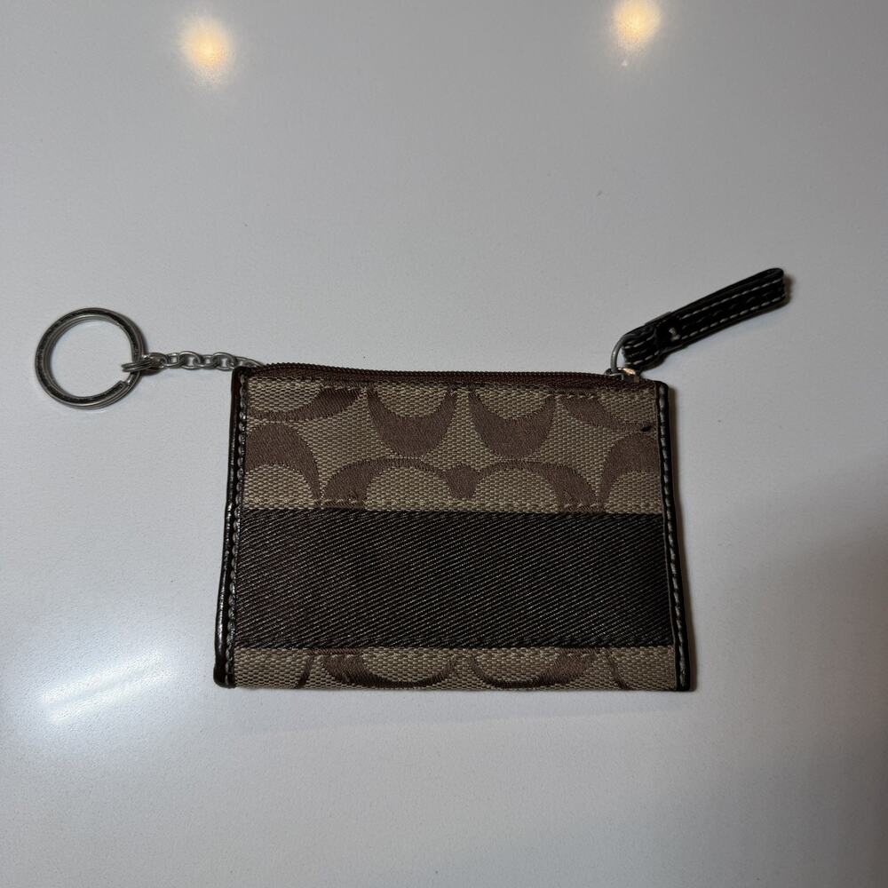 Coach Mini Wallet, Coin Purse, Keychain